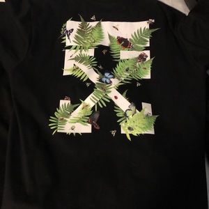 Off white flower T-shirt